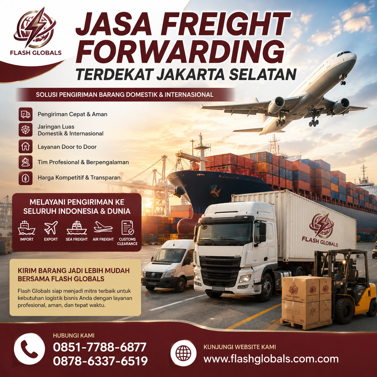 Nearest Freight Forwarding Services in South Jakarta