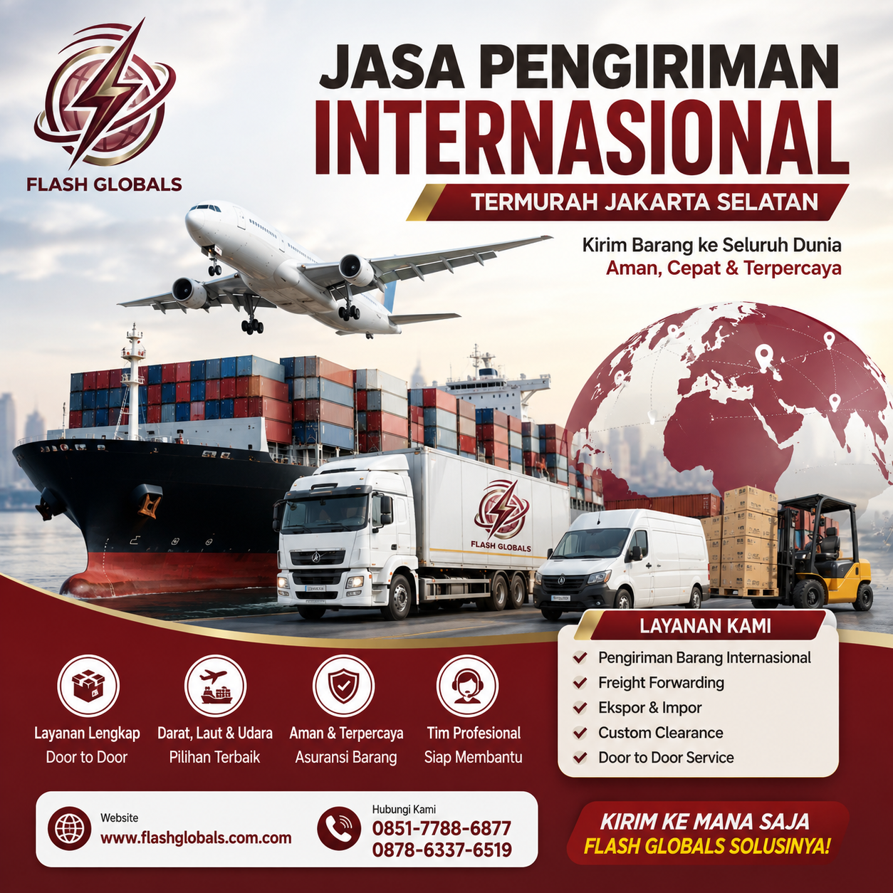 Cheapest International Shipping Services in South Jakarta