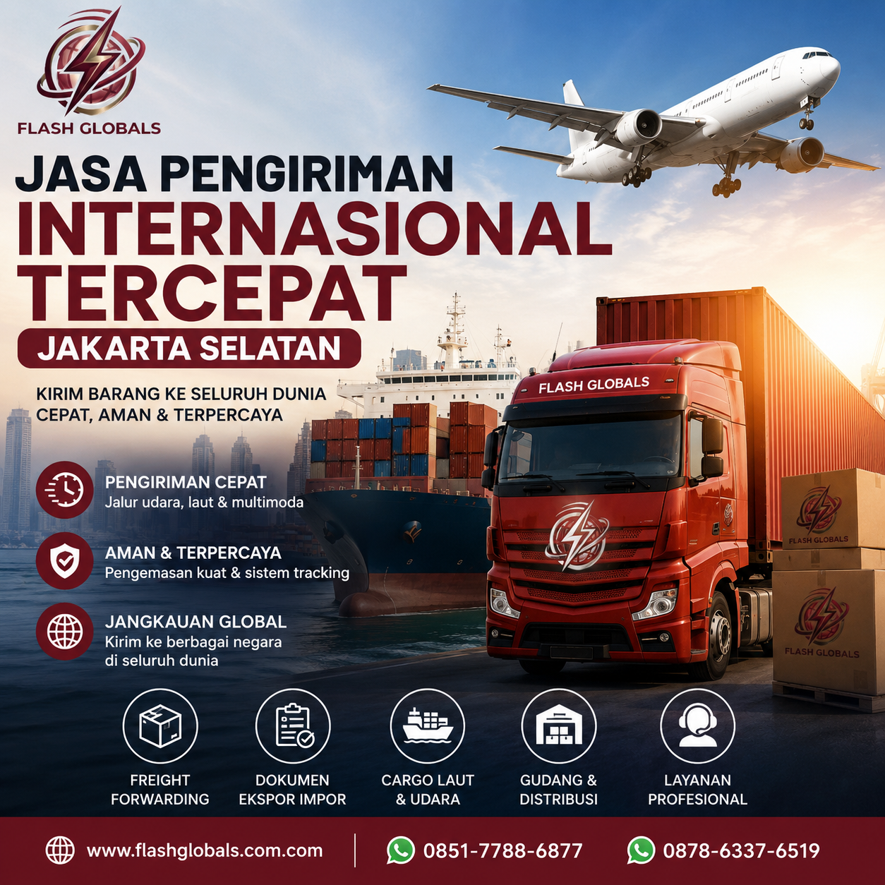 Fastest International Shipping Services in South Jakarta