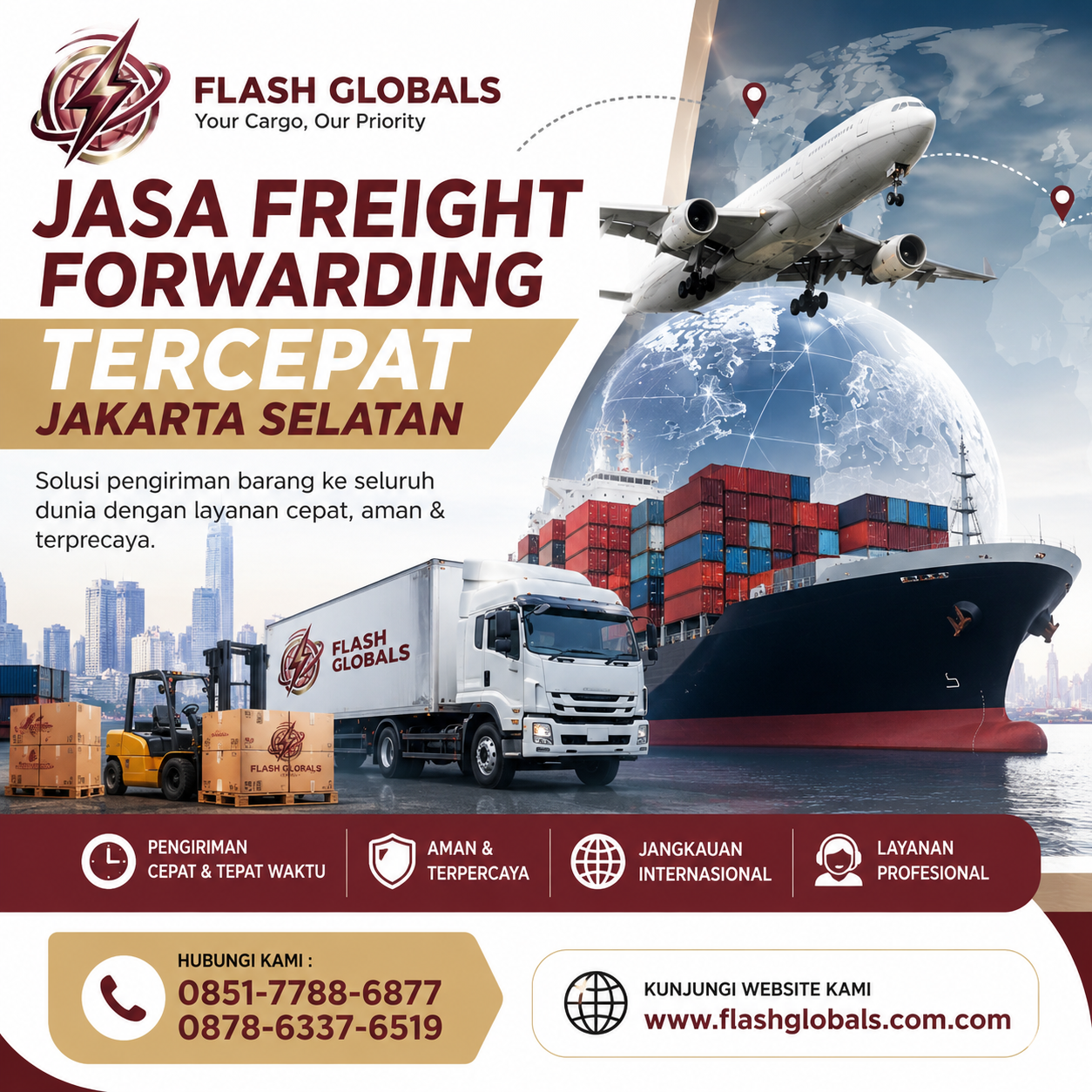 Fastest Freight Forwarding Services in South Jakarta