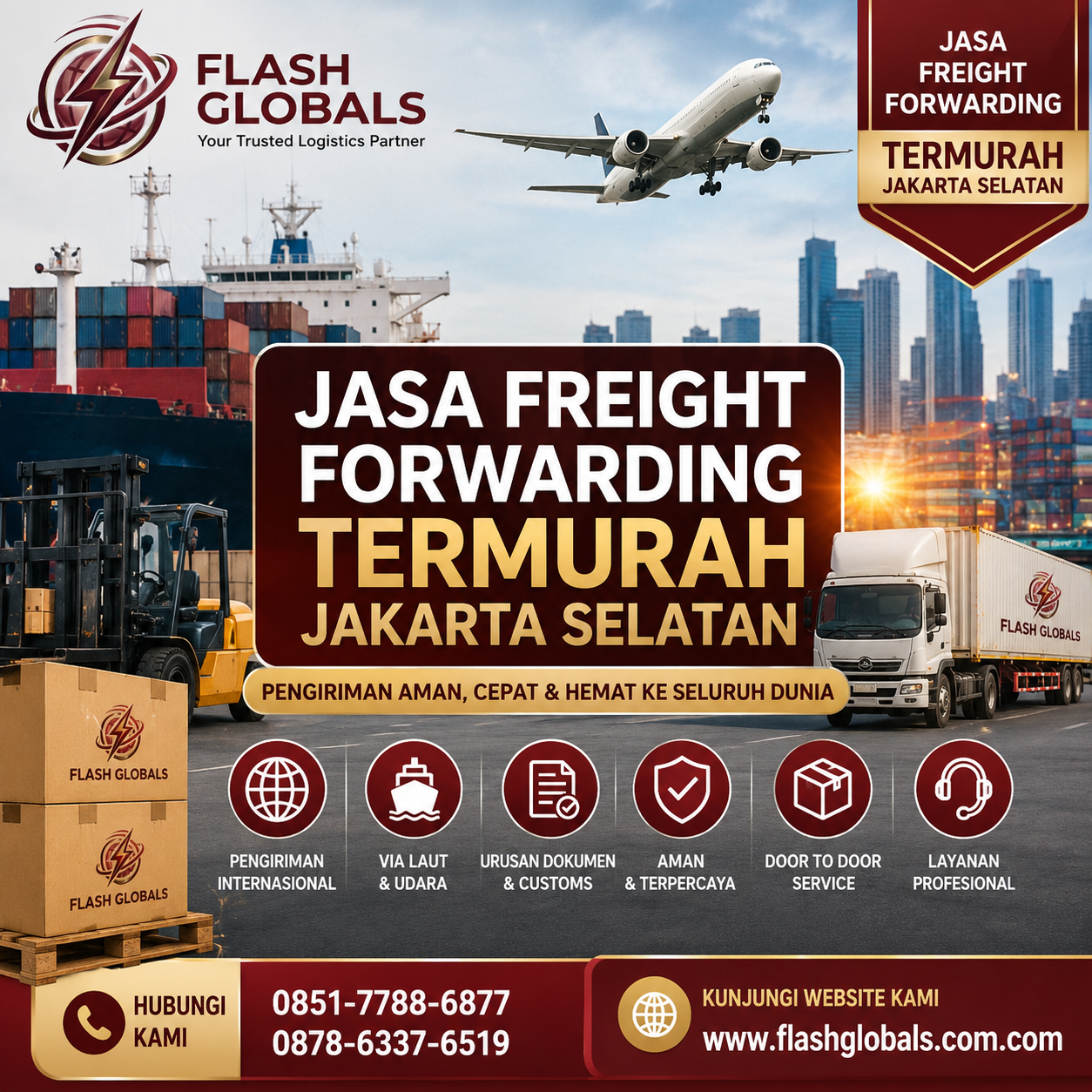 Cheapest Freight Forwarding Services in South Jakarta