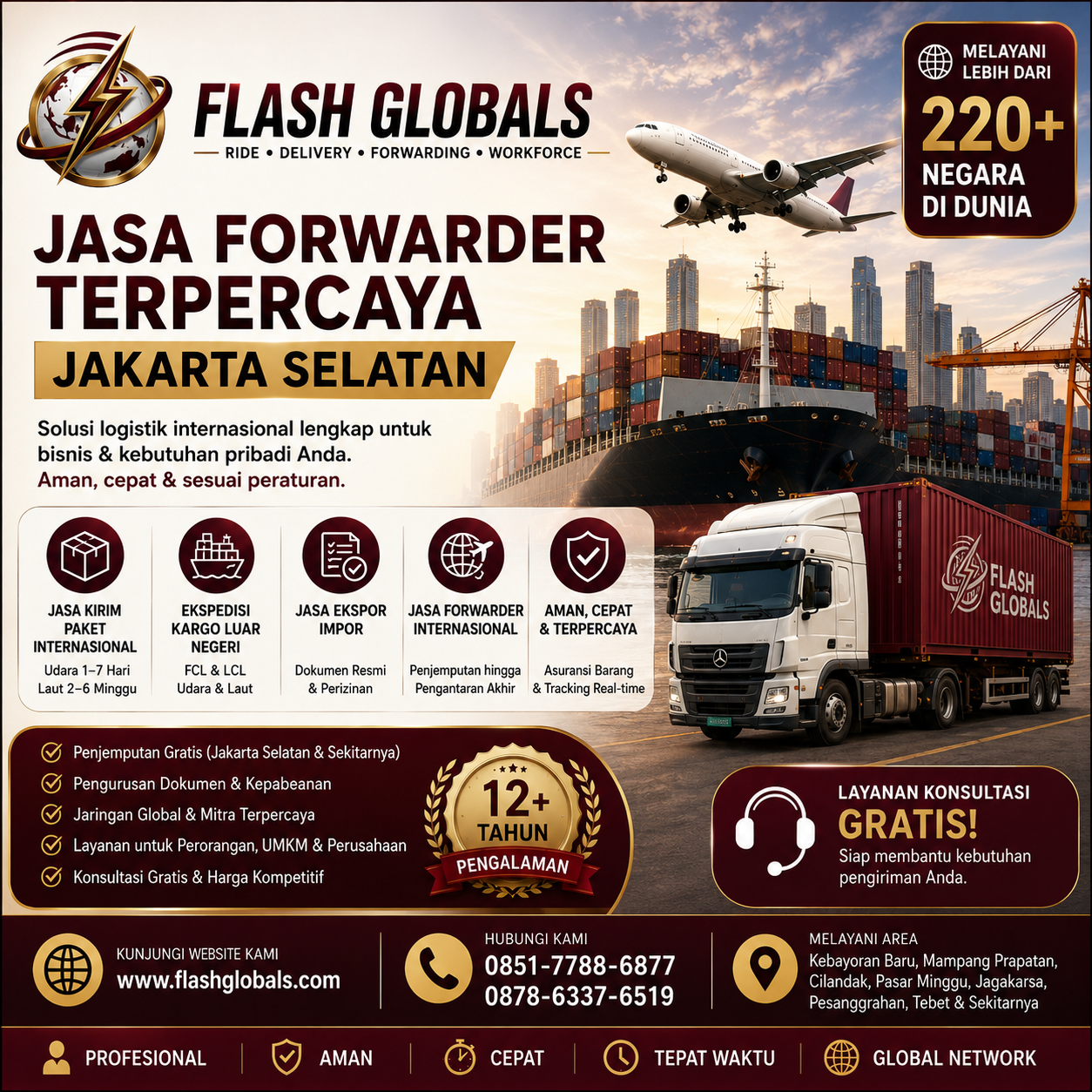 Trusted Freight Forwarder in South Jakarta