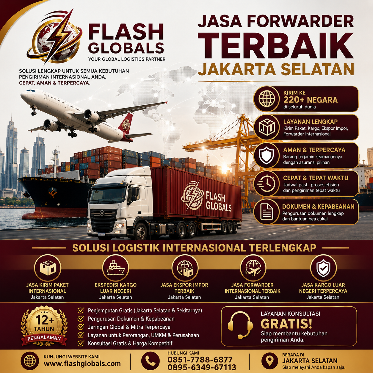 Best Freight Forwarder in South Jakarta