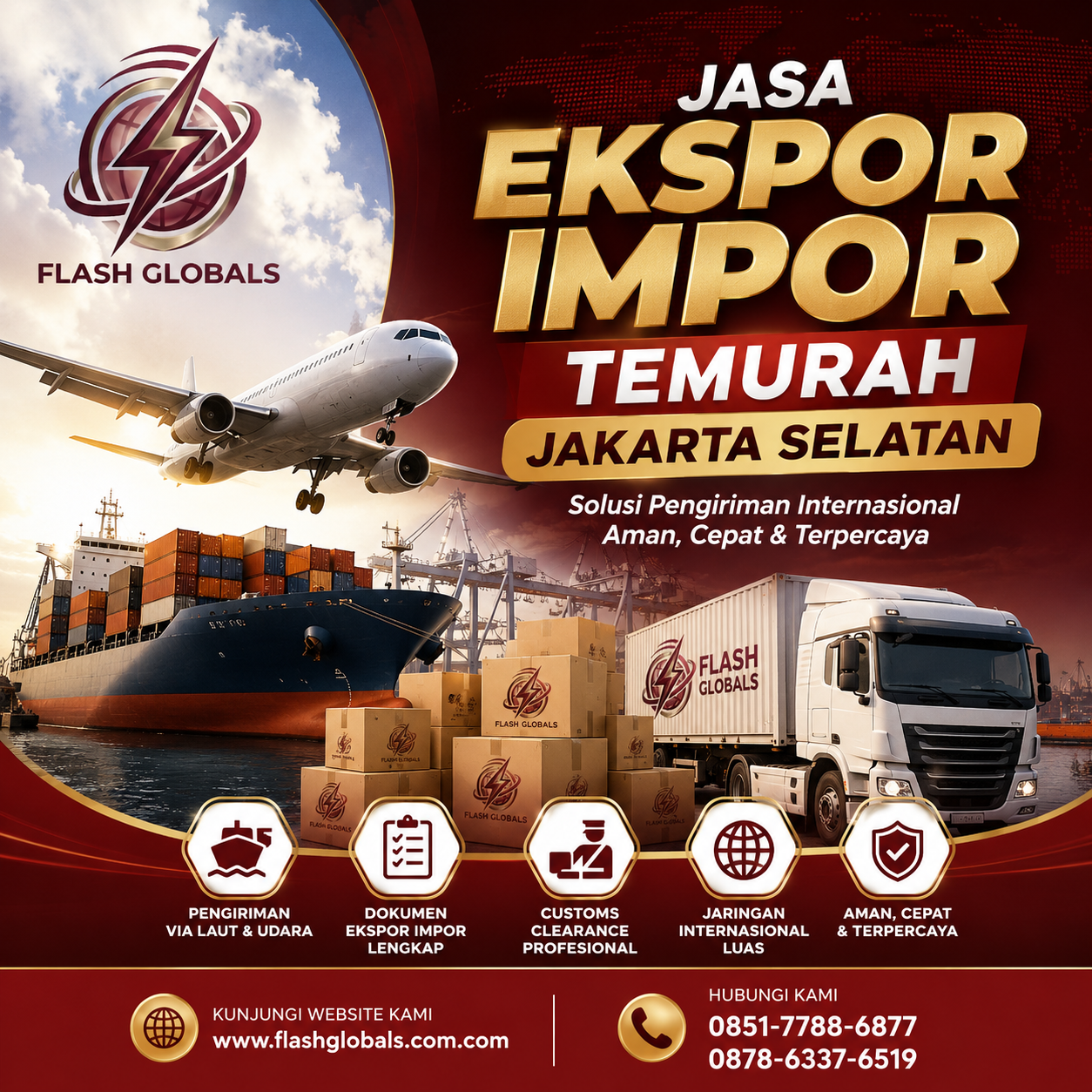Cheapest Export-Import Services in South Jakarta