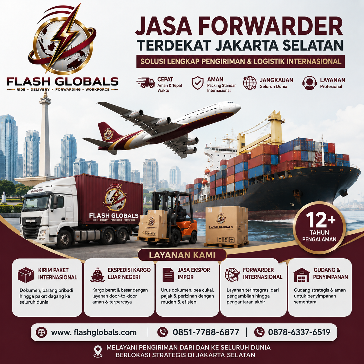 Nearest Freight Forwarder in South Jakarta