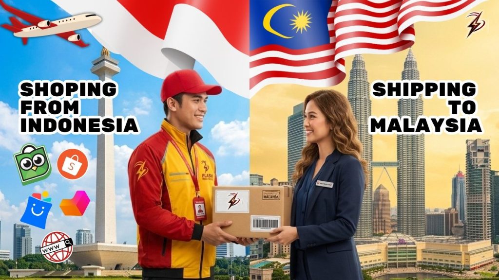 shopping online from indonesia ecommerce and website then shipping to malaysia